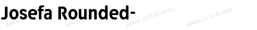Josefa Rounded字体转换